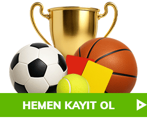 Altın kupa yanında futbol basketbol ve tenis toplarıyla kayıt çağrısı